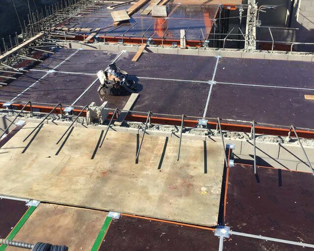 Sistema de cofragem verde