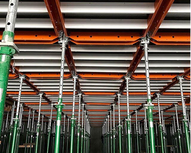 Sistema de cofragem verde