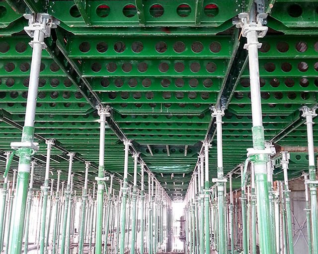 Sistema de cofragem verde